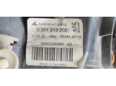 Recambio de faro derecho para peugeot 407 sw sport referencia OEM IAM   