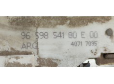 Recambio de cerradura puerta trasera izquierda para peugeot 407 sw 1.6 hdi referencia OEM IAM 9659854180E00  