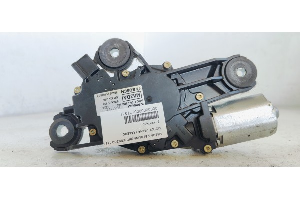 Recambio de motor limpia trasero para mazda 3 berlina (bk) 2.0mzcd 143 fap referencia OEM IAM BP4K67450  