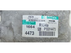 Recambio de compresor aire acondicionado para opel insignia berlina edition referencia OEM IAM P13314473  