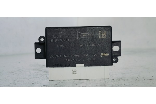 Recambio de modulo electronico para peugeot 208 (p2) 1.2i turbo 100 fap referencia OEM IAM 9838793580  