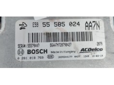 Recambio de centralita motor uce para opel insignia berlina edition referencia OEM IAM 0281018769  