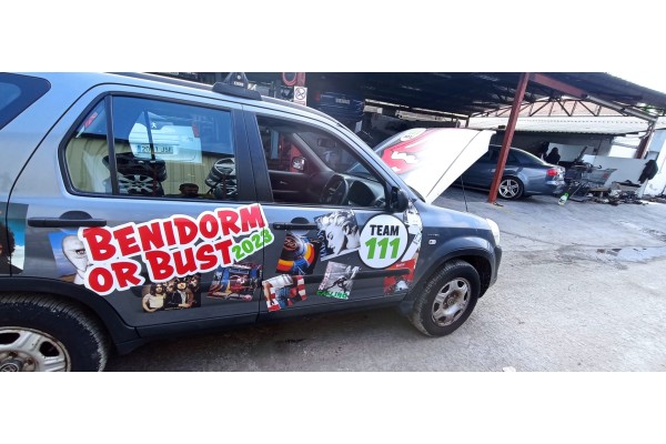 Recambio de puerta delantera derecha para honda cr-v (rd8) 2.0 vtec cat referencia OEM IAM   