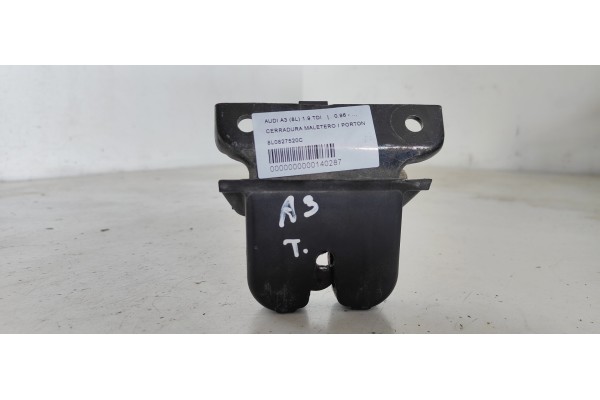 Recambio de cerradura maletero / porton para audi a3 (8l) 1.9 tdi referencia OEM IAM 8L0827520C  