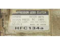 Recambio de compresor aire acondicionado para chrysler voyager (rg) referencia OEM IAM 4472203870  