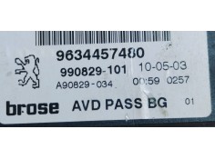 Recambio de motor elevalunas delantero derecho para peugeot 307 (s1) xs referencia OEM IAM 9634457480  