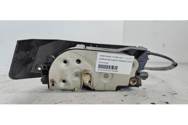 Recambio de cerradura puerta trasera derecha para ford b-max 1.6 tdci cat referencia OEM IAM C01913100  