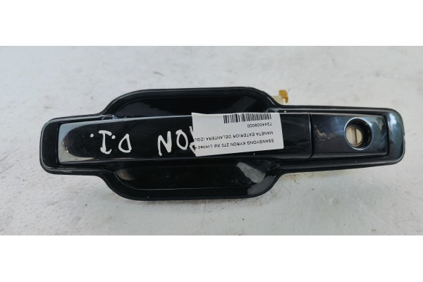 Recambio de maneta exterior delantera izquierda para ssangyong kyron 270 xdi limited 4wd referencia OEM IAM 7244009000  