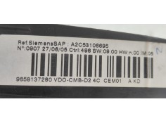 Recambio de cuadro instrumentos para peugeot 407 sw sr confort referencia OEM IAM 9658137280  