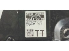Recambio de centralita motor uce para toyota yaris 1.5 i 112 referencia OEM IAM 896610U140  