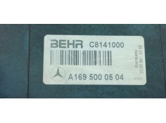 Recambio de radiador agua para mercedes-benz clase a (w169) 2.0cdi 110 [180] referencia OEM IAM A1695000504  