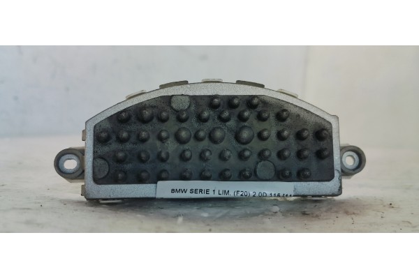 Recambio de resistencia calefaccion para bmw serie 1 lim. (f20) 2.0d 115 [116] fap referencia OEM IAM 927611201  