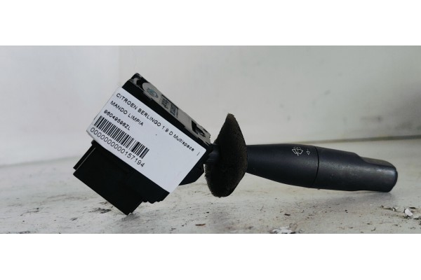 Recambio de mando limpia para citroen berlingo 1.9 d multispace referencia OEM IAM 96049596ZL  