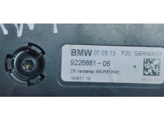 Recambio de modulo electronico para bmw serie 1 lim. (f20) 2.0d 115 [116] fap referencia OEM IAM 9226881  