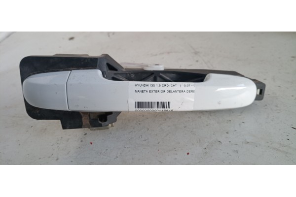 Recambio de maneta exterior delantera derecha para hyundai i30 1.6 crdi cat referencia OEM IAM   