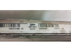 Recambio de radiador agua para citroen c4 picasso 1.6hdi 120 fap referencia OEM IAM P9675747980  