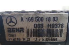 Recambio de radiador agua para mercedes-benz clase a (w169) 2.0cdi 110 [180] referencia OEM IAM A1695001803  