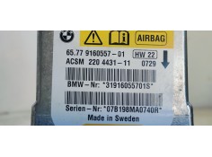 Recambio de centralita airbag para bmw serie 5 berlina (e60) 525d xd referencia OEM IAM 6577916055701  