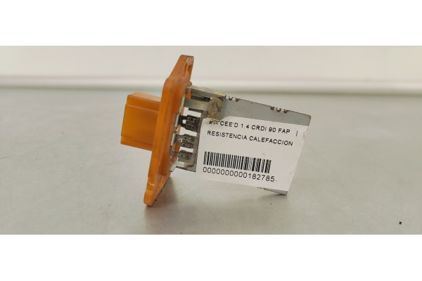 Recambio de resistencia calefaccion para kia cee´d 1.4 crdi 90 fap referencia OEM IAM   