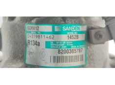 Recambio de compresor aire acondicionado para renault modus 1.5 dci diesel referencia OEM IAM 8200365787  