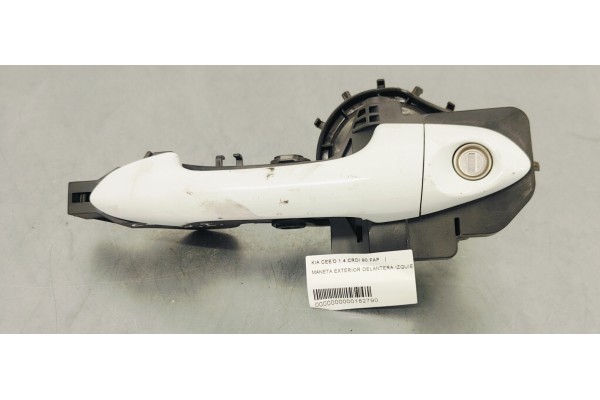 Recambio de maneta exterior delantera izquierda para kia cee´d 1.4 crdi 90 fap referencia OEM IAM   
