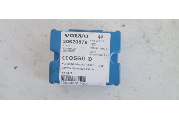 Recambio de centralita inmovilizador para volvo s40 berlina 1.6 cat referencia OEM IAM 30620876 SW30865185 