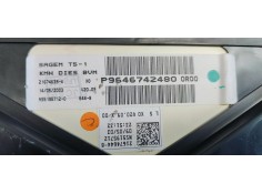 Recambio de cuadro instrumentos para peugeot 307 (s1) xr clim referencia OEM IAM P9646742480  