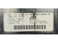 Recambio de caja reles / fusibles para peugeot 307 (s1) xr clim referencia OEM IAM 9651196880  