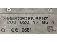 Recambio de modulo electronico para mercedes-benz clase c (w203) berlina 2.2 cdi cat referencia OEM IAM 2038201785  