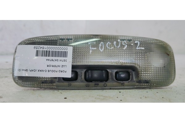 Recambio de luz interior para ford focus c-max (cap) ghia (d) referencia OEM IAM 3S7A13K767AA  