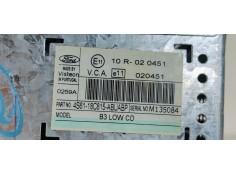 Recambio de sistema audio / radio cd para ford fiesta (cbk) fun referencia OEM IAM 4S6118C815ABUABP  