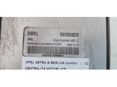 Recambio de centralita motor uce para opel astra g berlina comfort referencia OEM IAM 09355929  