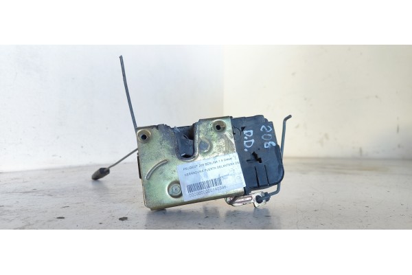Recambio de cerradura puerta delantera derecha para peugeot 206 berlina x-line referencia OEM IAM   