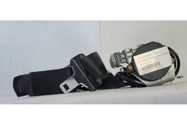 Recambio de cinturon seguridad delantero derecho para peugeot 207 cc 1.6i 120 referencia OEM IAM 96532257XX  