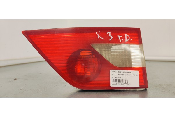 Recambio de piloto trasero derecho interior para bmw x3 (e83) 3.0d 204 4x4 referencia OEM IAM 63213414014  