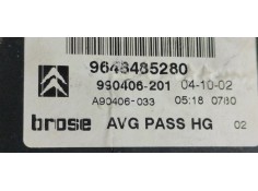 Recambio de motor elevalunas delantero derecho para citroen c5 berlina exclusive referencia OEM IAM 9648485280  