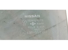 Recambio de luna trasera izquierda para nissan x-trail (t31) 2.0 dci turbodiesel cat referencia OEM IAM   