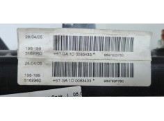 Recambio de airbag lateral trasero izquierdo para peugeot 407 st confort pack referencia OEM IAM 9647923780  