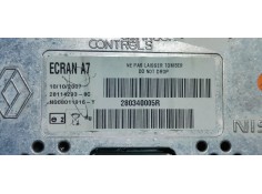 Recambio de pantalla multifuncion para renault laguna iii dynamique referencia OEM IAM 280340005R  