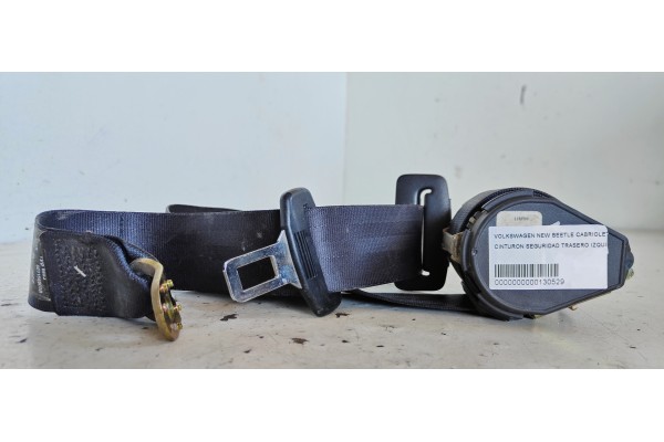 Recambio de cinturon seguridad trasero izquierdo para volkswagen new beetle cabriolet (1y7) 1.9 tdi referencia OEM IAM   