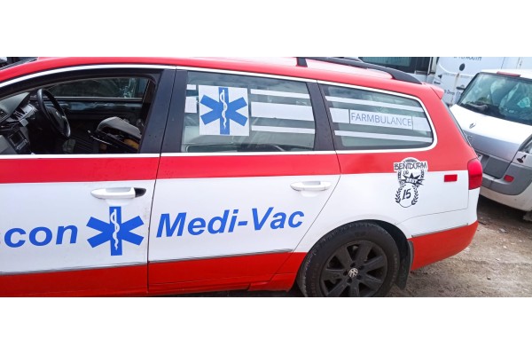 Recambio de puerta trasera izquierda para volkswagen passat variant (3c5) 1.9 tdi referencia OEM IAM   