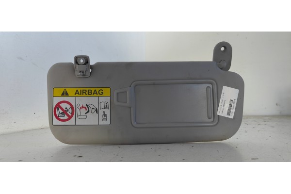Recambio de parasol derecho para kia rio (yb) edition 7 referencia OEM IAM   