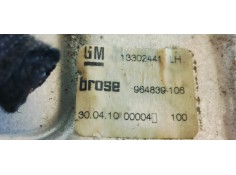 Recambio de elevalunas trasero izquierdo para opel insignia berlina 2.0cdti 130 fap referencia OEM IAM 13302441  