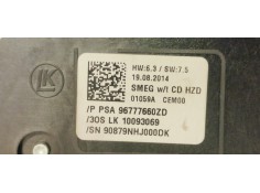 Recambio de mando multifuncion para peugeot 308 1.6hdi 92 fap referencia OEM IAM 96777660ZD  