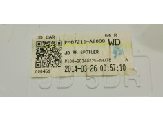 Recambio de aleron trasero para kia cee´d 1.4 crdi 90 fap referencia OEM IAM 87210A2000  