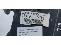 Recambio de faro antiniebla izquierdo para peugeot 407 st confort pack referencia OEM IAM 9641945680  