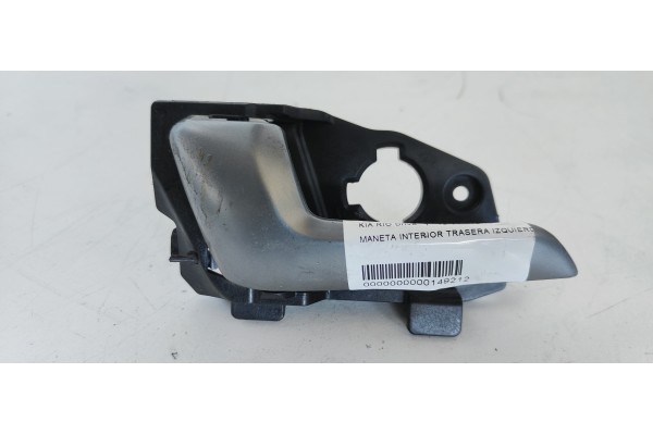 Recambio de maneta interior trasera izquierda para kia rio drive referencia OEM IAM   