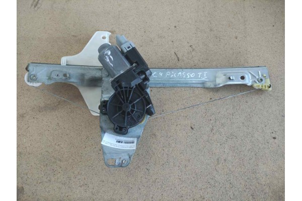 Recambio de elevalunas trasero izquierdo para citroen c4 picasso exclusive referencia OEM IAM   