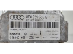 Recambio de centralita airbag para audi a4 berlina (8e) 2.0 tdi 16v (103kw) referencia OEM IAM 0285001668  