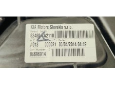 Recambio de elevalunas delantero derecho para kia cee´d 1.4 crdi 90 fap referencia OEM IAM 82480A2110  
